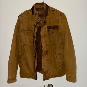 Levi’s Brown Military Jacket Insulated (Medium)